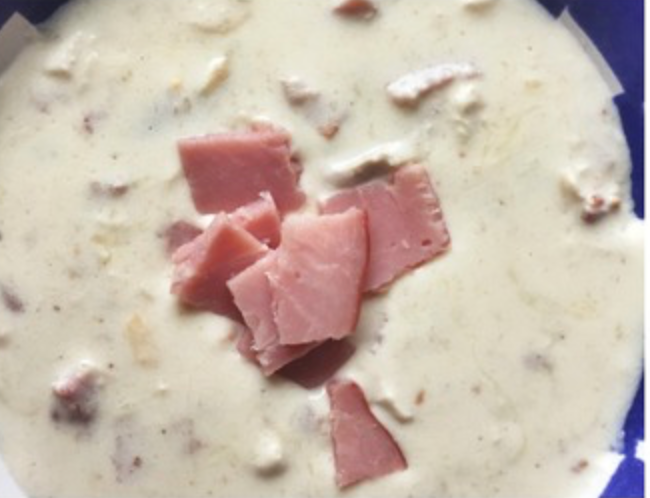 CHICKEN CORDON BLEU CHOWDER