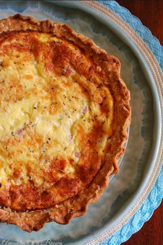 HAM & SWISS QUICHE