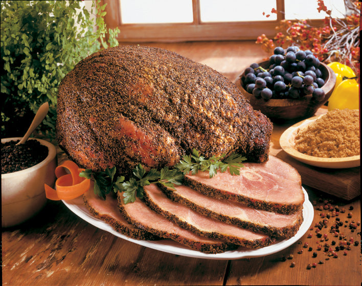 Ham, Bone-In Peppered Half