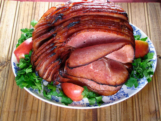 APPLE GLAZED HAM