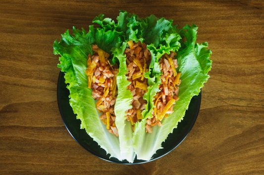 BLAZING BUFFALO LETTUCE WRAPS