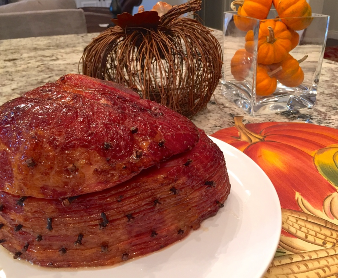 GINGER ALE GLAZED HAM