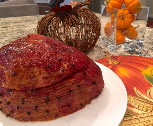 GINGER ALE GLAZED HAM