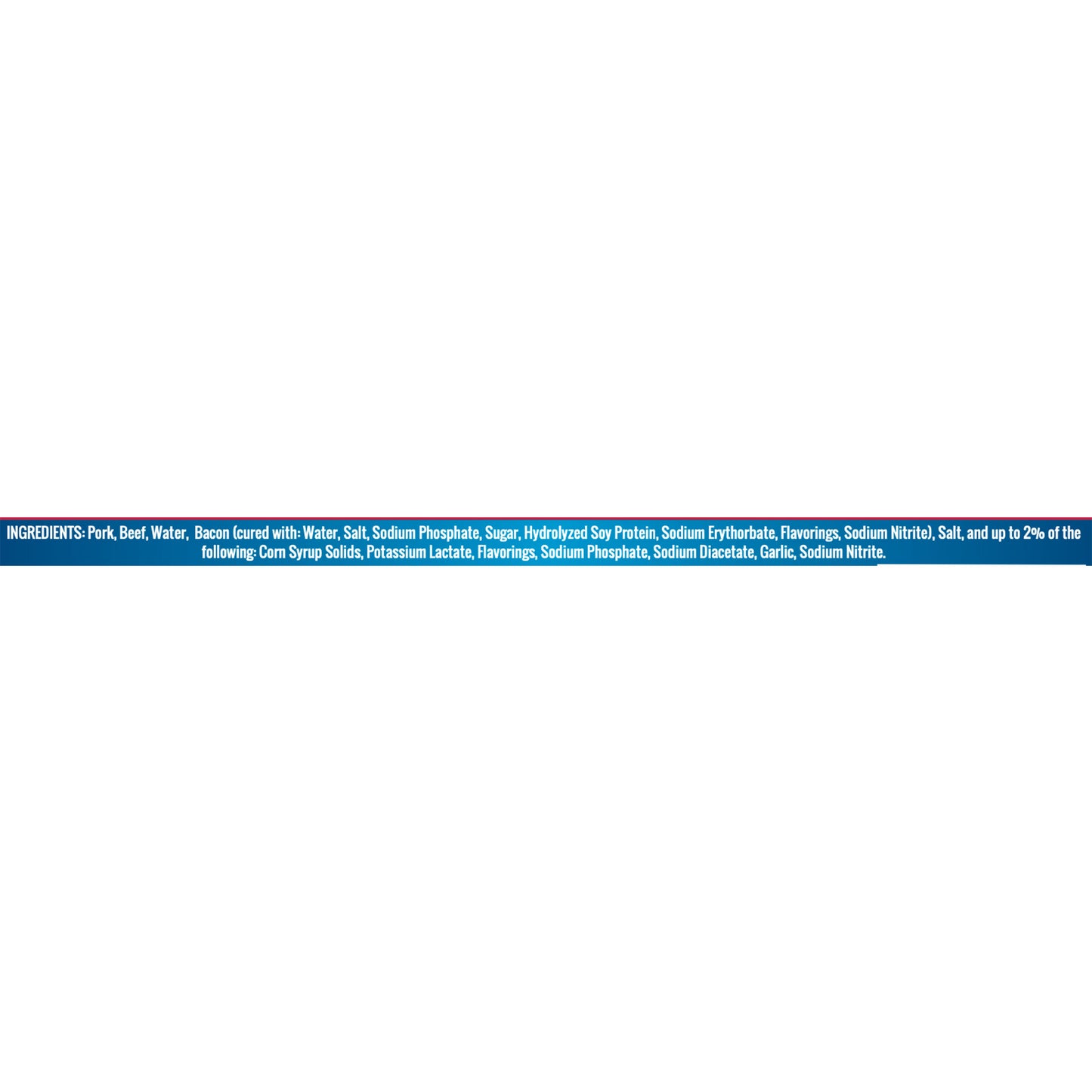 Summer Sausage, Pork and Beef 12oz (5-packages)